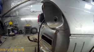 вытягиваем задний фартук на приоре