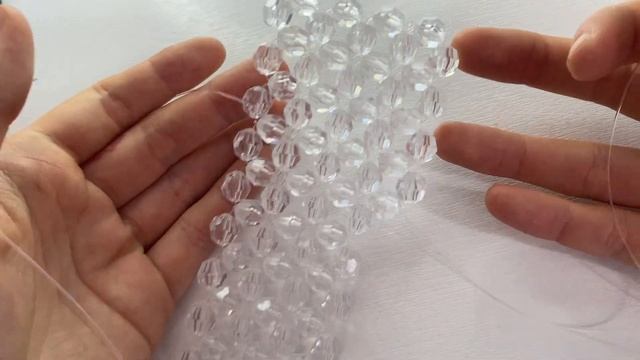 Делаю сумку из бусин / прозрачная сумка из бусин с молнией / как сделать сумку из бусин? ? смотреть онлайн