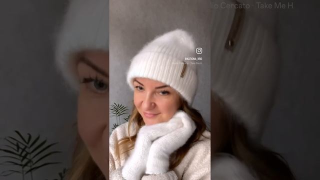 Свяжем? Легко! #Шапка из пуха #норки #спицами. Мастер-класс в моем профиле смотреть онлайн