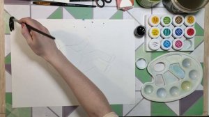 Урок рисования на тему: "Космонавт"