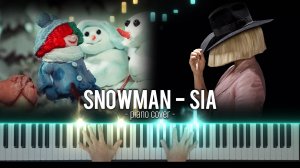 Snowman на пианино / Новогодние песенки на пианино