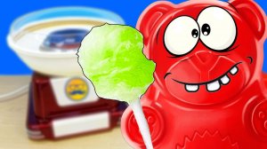 СЛАДКАЯ ВАТА ИЗ СОЛИ И ЖЕЛЕЙНЫЙ МЕДВЕДЬ ВАЛЕРА.mp4