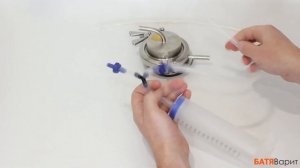Устройство фильтрования настоек. Вакуумный насос из большого шприца.