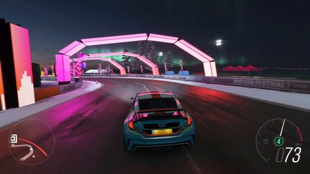 Beautiful Night Ride In Forza 4 - Honda Civic смотреть онлайн