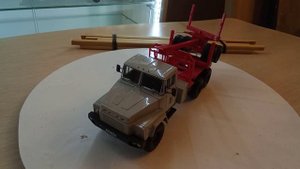 Брутальный КрАЗ 260Л  #Наш_Автопром  #масштабные_модели   1:43  #лесовоз