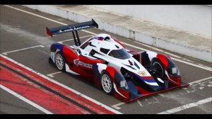 Презентация спортпрототипа BR03 на Moscow Raceway