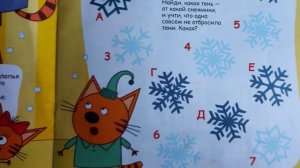 ТРИ КОТА И СНЕЖИНКИ (1)