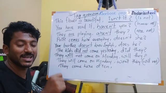 All Tag Questions live Class, Spoken English,English Grammar смотреть онлайн