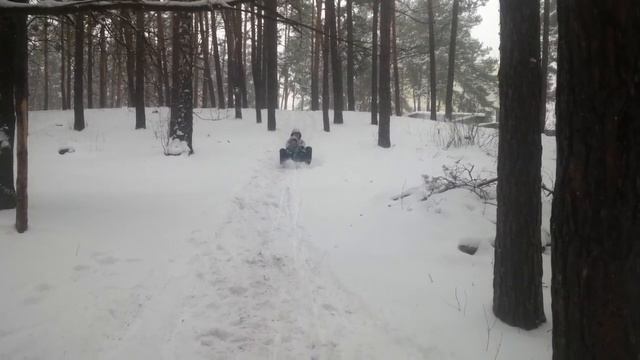 Горка на санках смотреть онлайн