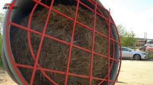 Измельчитель сена и соломы для тюков с сечением до 1,6 м - IS-30.mkv