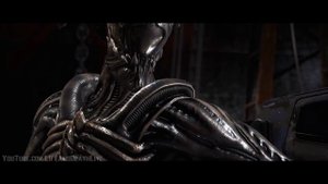 Mortal Kombat XL - Alien Performs All Character Intros / All Characters Perform Alien Intros