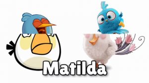 Angry Birds Game VS Angry Birds Movie Character Comparison