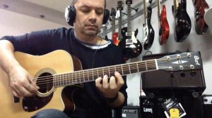 CORT MR 710 F NS, Roland AC 33, Review, patr 2, clean