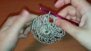 Салфетка-цветок крючком