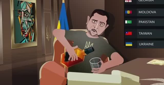 ??☠️⚡Французские мультипликаторы выпустили короткометражку под названием «Кокаиновая Украина»⚡