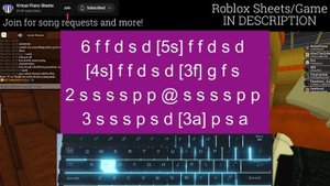 The Living Tombstone - FNAF 1 Song (EASY Roblox/Virtual Piano Tutorial)