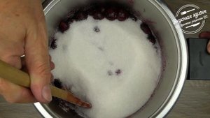 Готовлю конфитюр из вишни за несколько минут | Cherry confiture