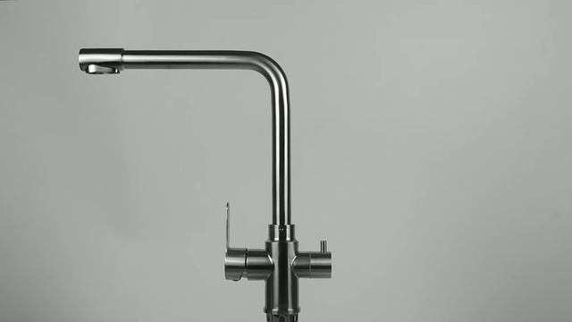 Смеситель для кухни WISENT 4355-3 с подводкой питьевой воды смотреть онлайн