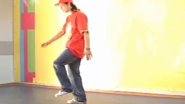 Обучающее видео popping (поппинг): walk out