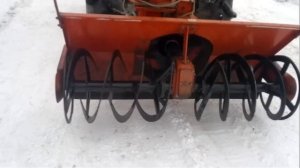 Снегоуборочная навесная фреза ( снегоротор) на японский трактор - kotamoto.ru - японские трактора