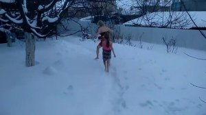 БОСИКОМ ПО СНЕГУ
