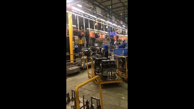 Завод в Корее JMC Ford Transit смотреть онлайн