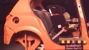 Краш-тест автокресла Recaro Start 2.0
