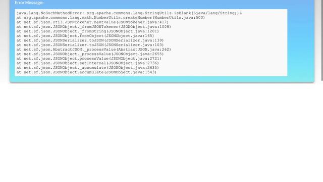 java.lang.NoSuchMethodError: org.apache.commons.lang.StringUtils.isBlank(Ljava/lang/String;)Z Er... смотреть онлайн