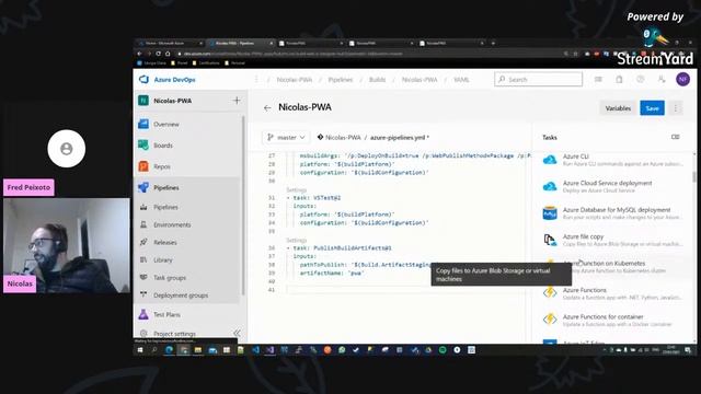 Automatizando Build e Deploy Pipelines atraves do AZURE DEVOPS смотреть онлайн