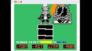 Scratch Undertale SPMY!sans fight Phase 1 (DEBUG)