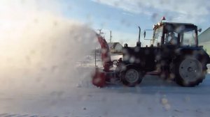 Снегоуборщик шнекороторный механический СШМ-2.0