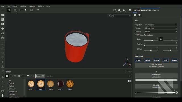 How to make Coffee foam using textures in Substance Painter смотреть онлайн