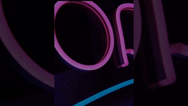 Неоновая вывеска OPEN из гибкого неона