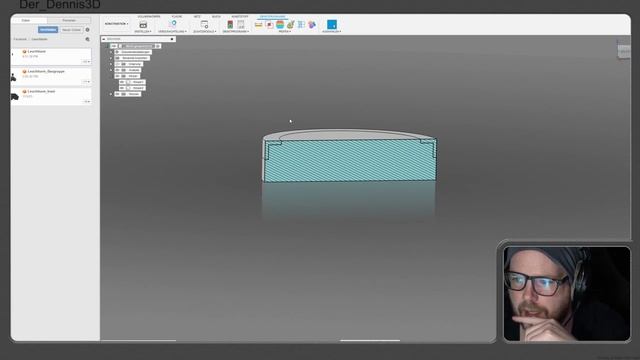 Fusion360 -Community Stream - Vom Bild zur fertigen Konstruktion (Teil 8)