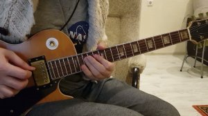 Vintage Aria Les Paul blues test