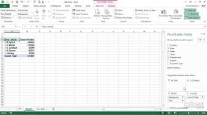 Using a Recommended Pivot Table - Excel 2013 Level 2