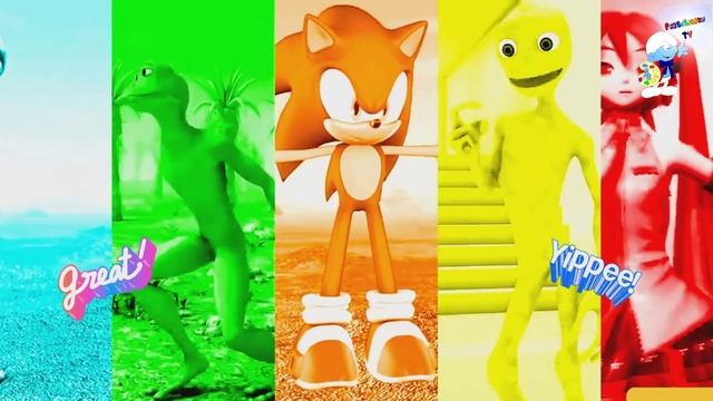 Челлендж разноцветные танцы инопланетянин против Аниме Девочка смотреть онлайн