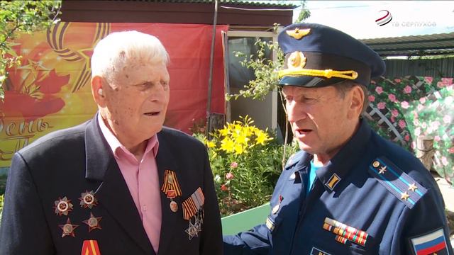 Участнику ВОВ, разведчику Николаю Козлову исполнилось 98 лет смотреть онлайн