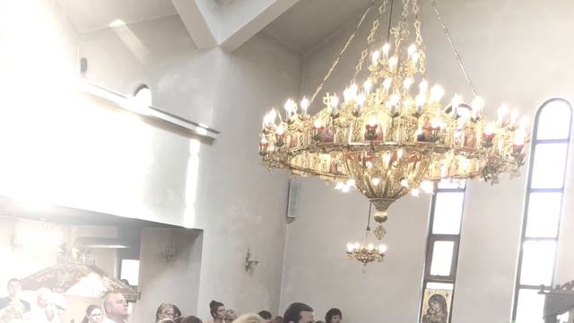 Херувимска песен - глас 1 - Петър Лампадарий / Храм "Рождество Христово"