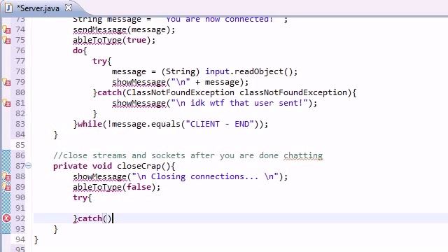 Java Level 2 Tutorial44 Closing Down the Streams смотреть онлайн