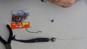 Сползает силикон с офсетного крючка Есть решение!Is the silicone sliding off the offset hook There i