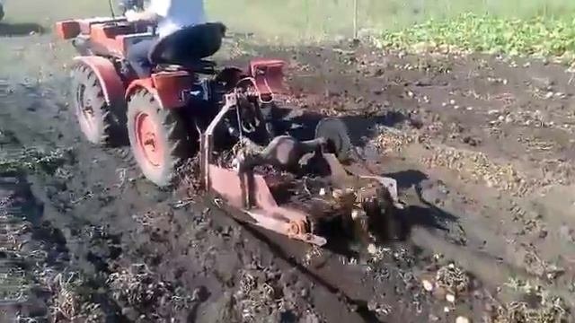 Самодельная картофелекопалка