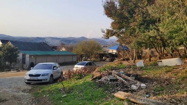 как строят дома в Сочи на склонах/участок в Адлерском районе/4 дома в стиле #хайтек/вид на #горы/га