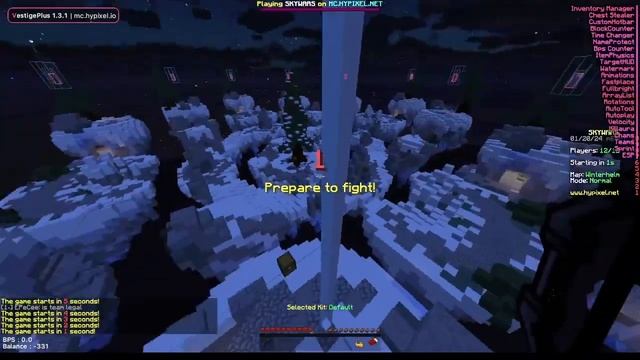 HYPIXEL SKYWARS BAN SPEEDRUN (10 SEC) смотреть онлайн