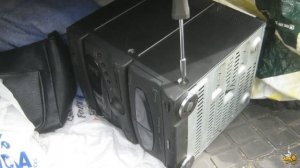 Разбираем музыкальный центр Philips. Мои находки на мусорках