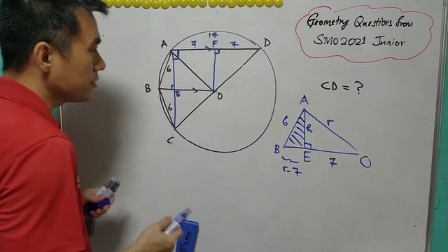 Geometry Questions From SMO2021 Junior