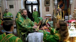 Рукоположение диакона Павла во пресвитера.
