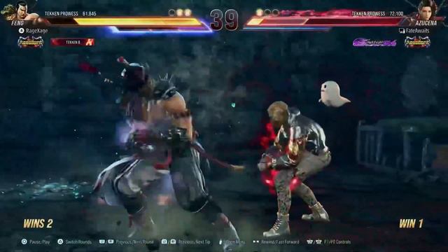 Tekken 8 Feng Wei huge combos смотреть онлайн