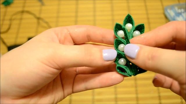 DIY :Украшения из глиттерного фоамирана
