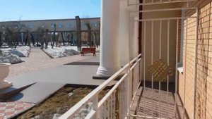HD прогулка по санаторию Озеро Карачи, Новосибирская обл